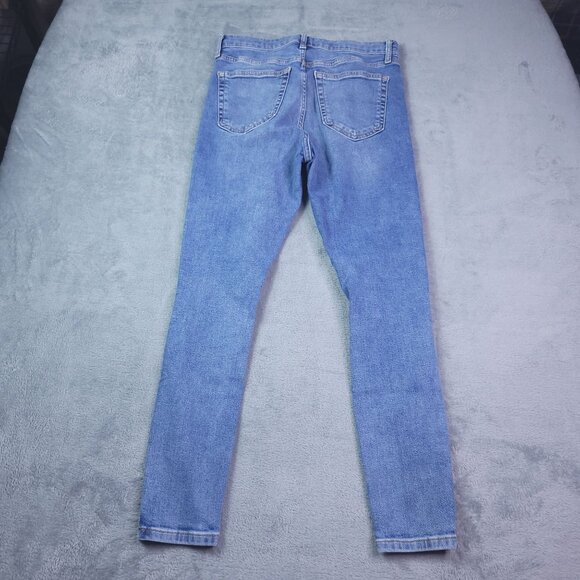 Topshop Jamie Womens Skinny Jeans 2 Pairs 28 Ankle Stretch High Rise - Picture 5 of 9
